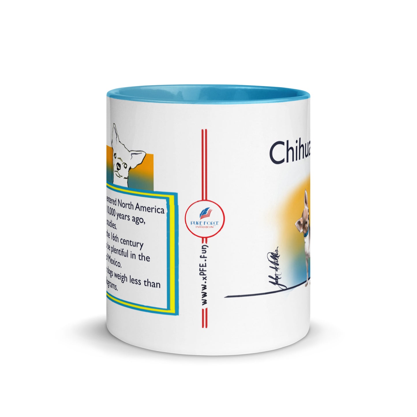 Info Mug Dog Chihuahua