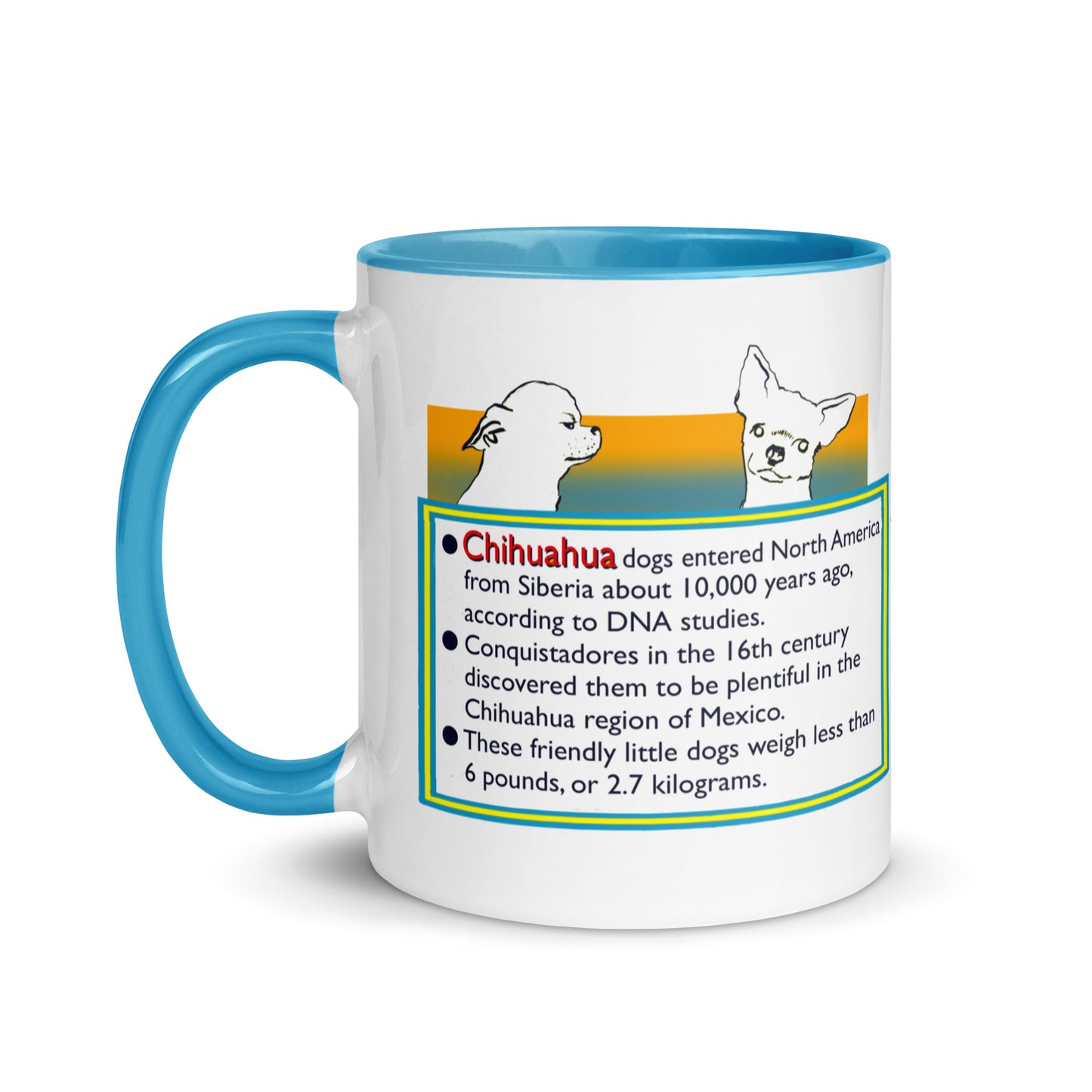 Info Mug Dog Chihuahua