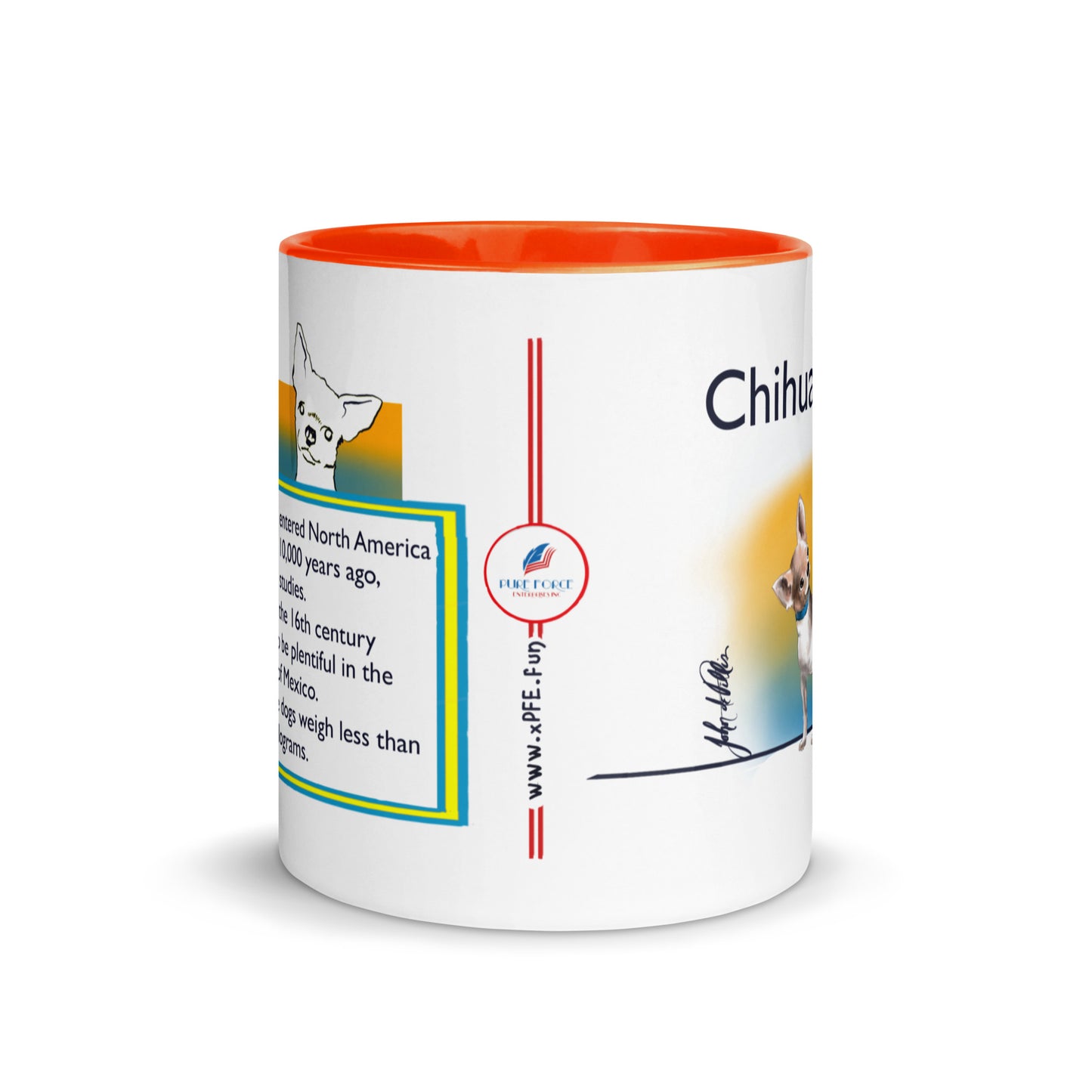 Info Mug Dog Chihuahua