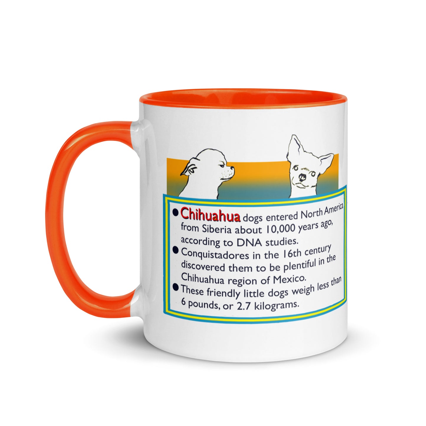 Info Mug Dog Chihuahua