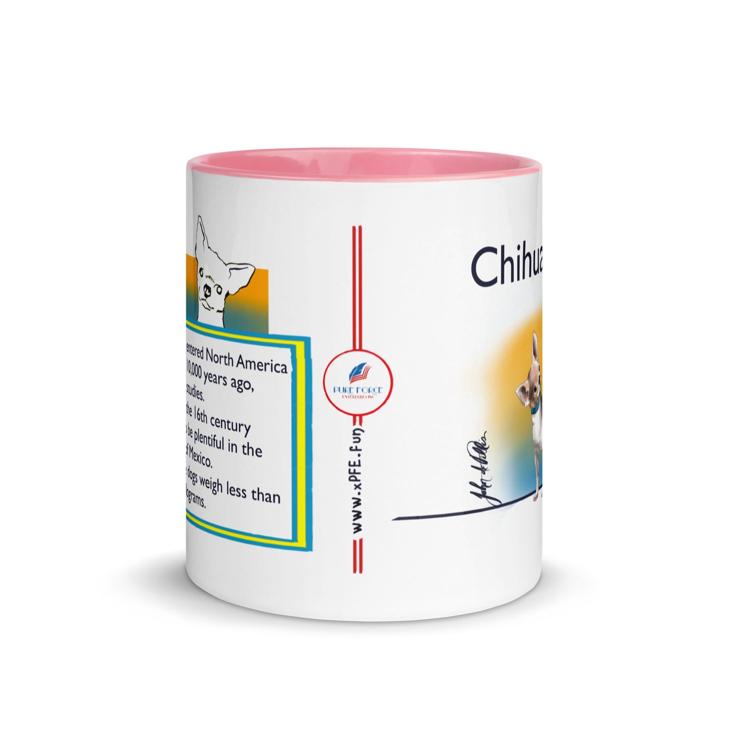 Info Mug Dog Chihuahua