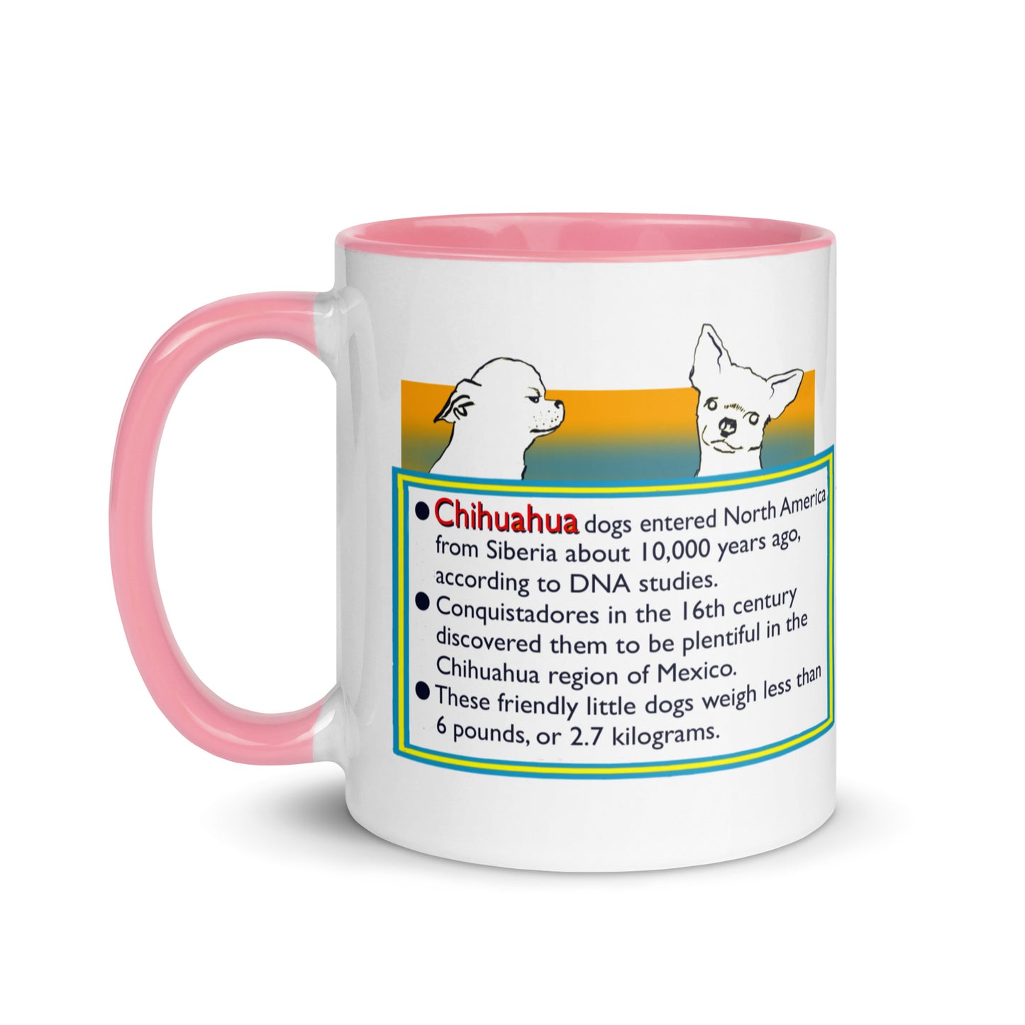 Info Mug Dog Chihuahua