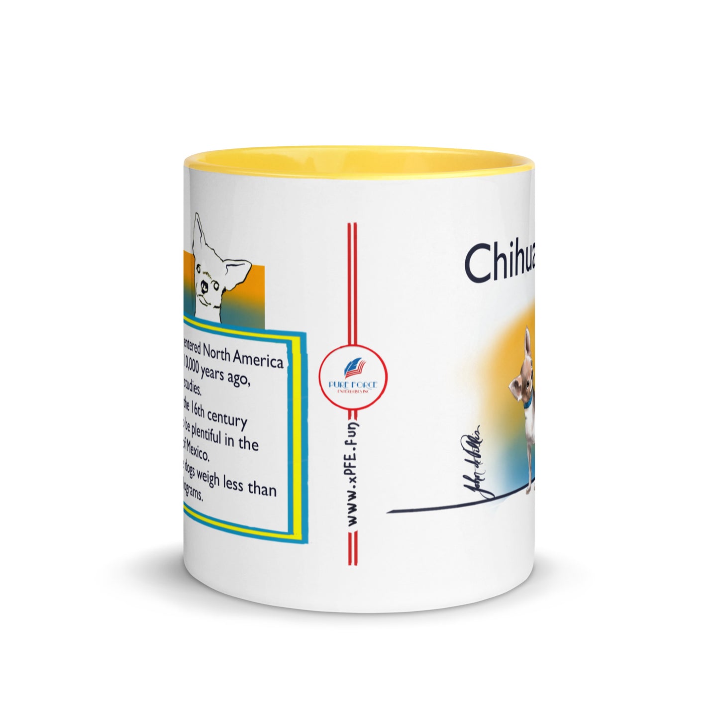 Info Mug Dog Chihuahua