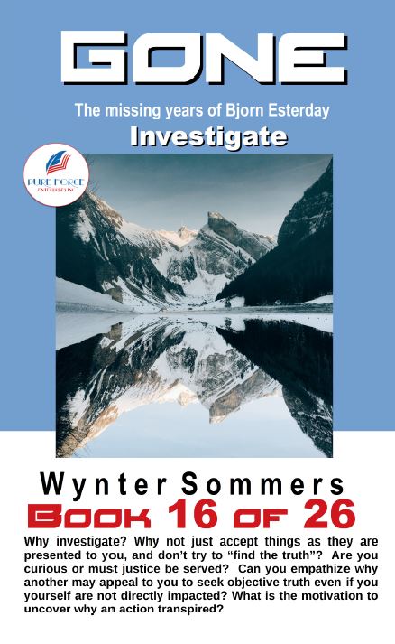 GONE Buch 16 Investigate (Jahr 2034)
