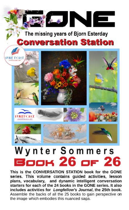 GONE Book 26 Conversation Station