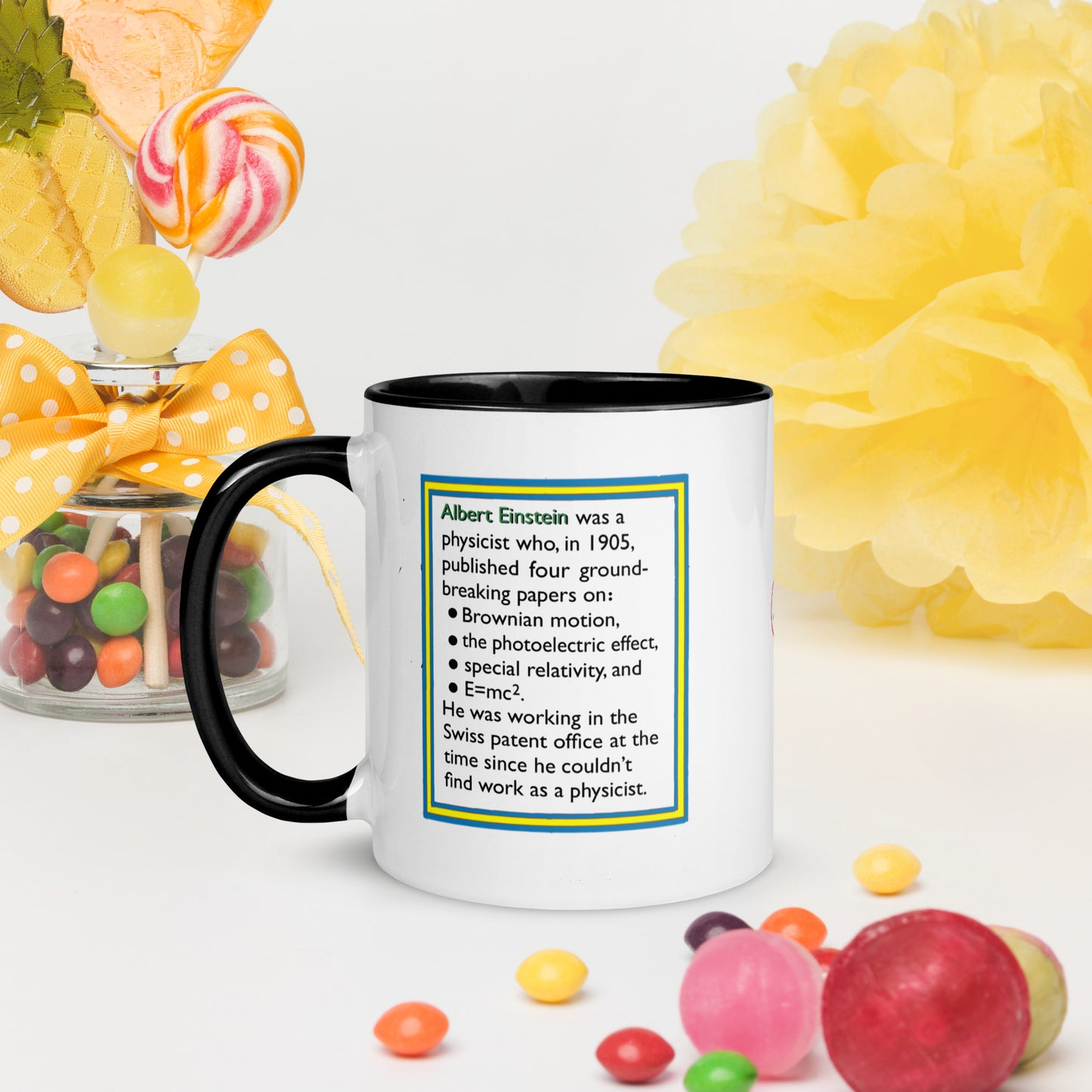 Info Mug Character Einstein