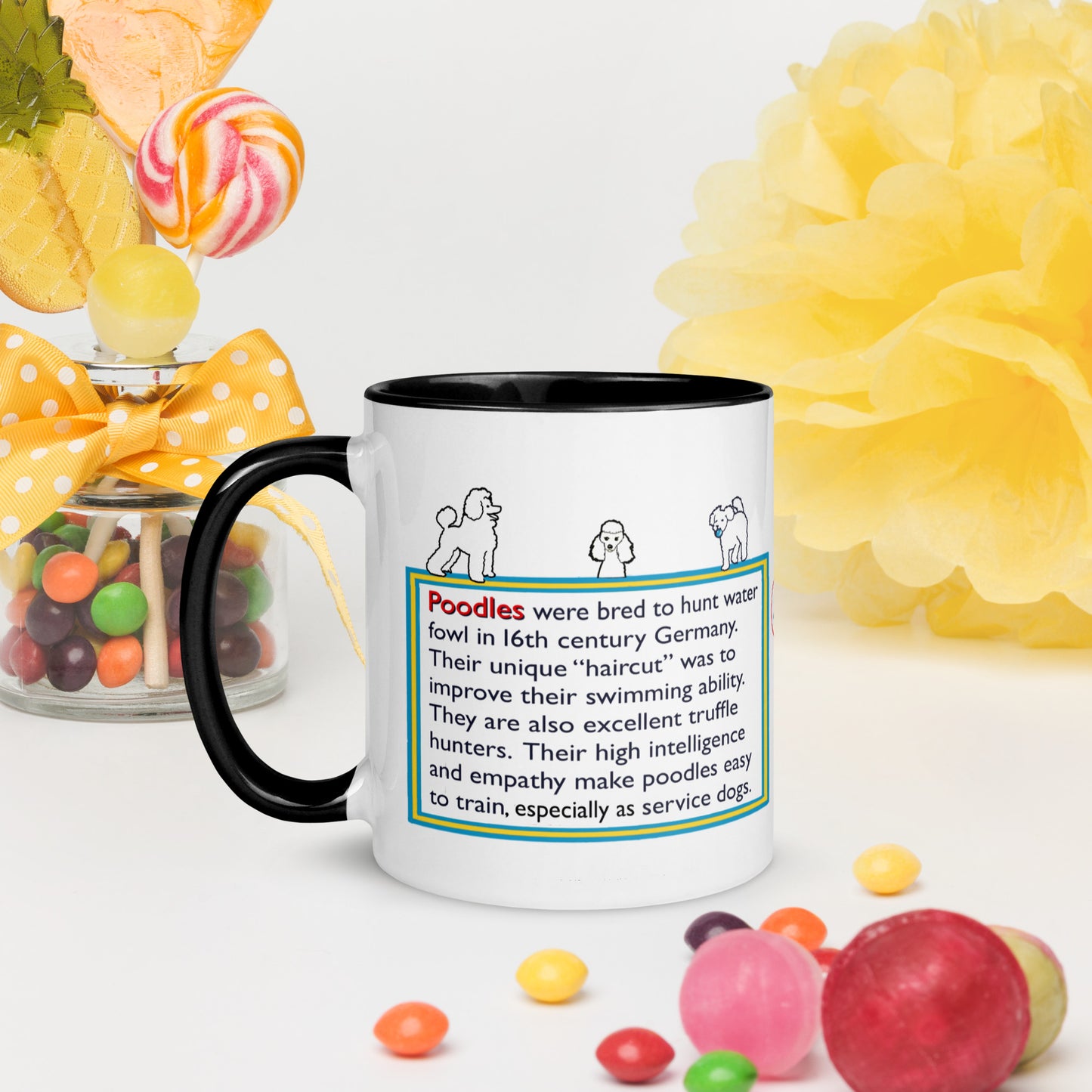 Info Mug Dog Poodle