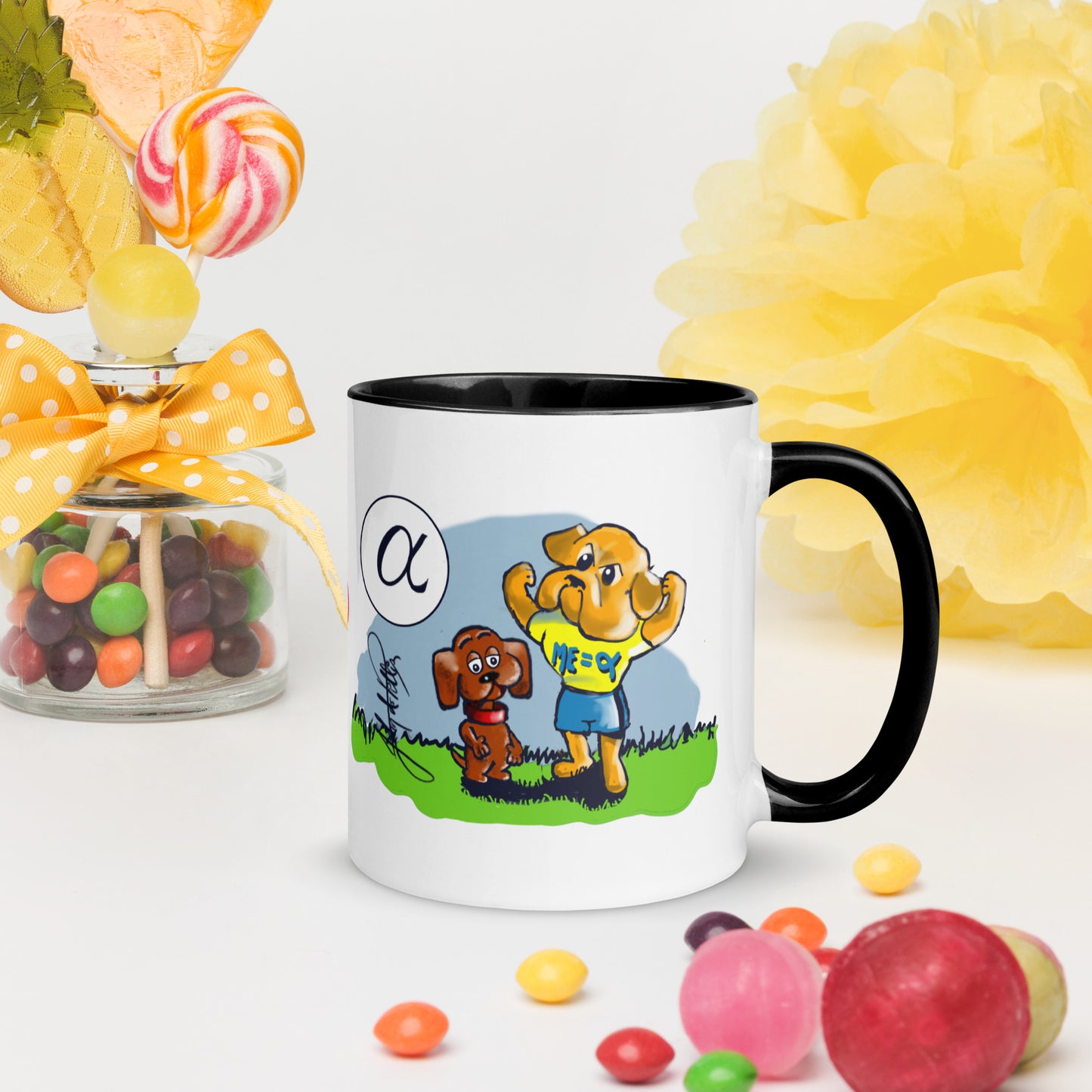 Info Mug Greek Alpha Dog