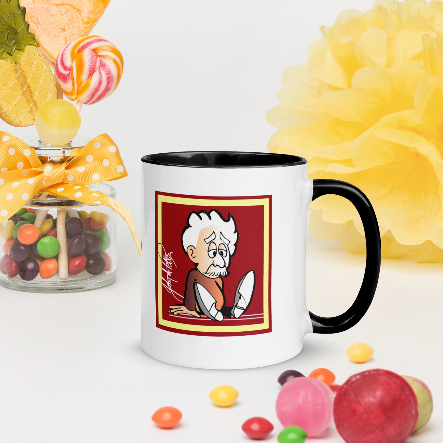 Info Mug Character Einstein