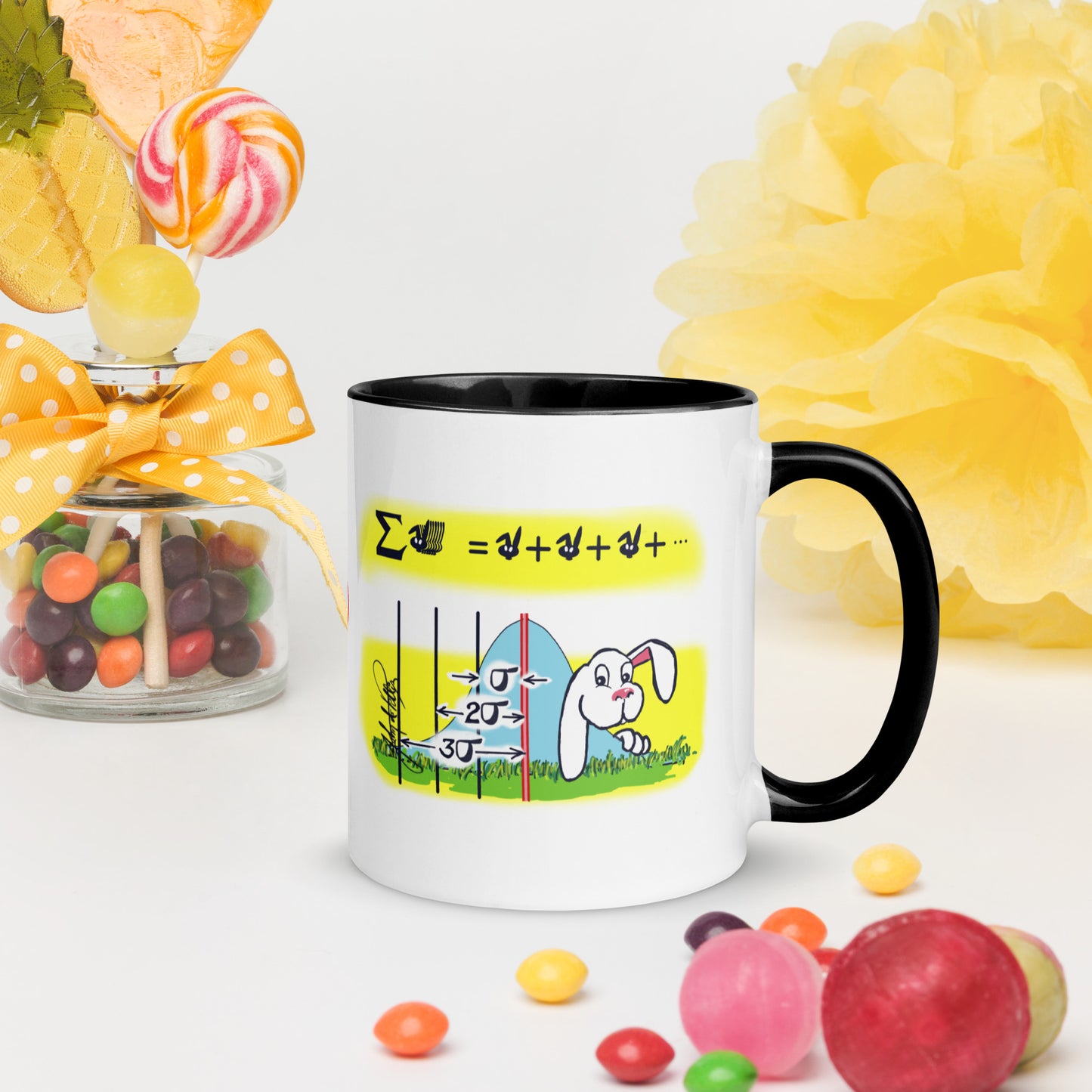 Info Mug Greek Sigma Rabbit
