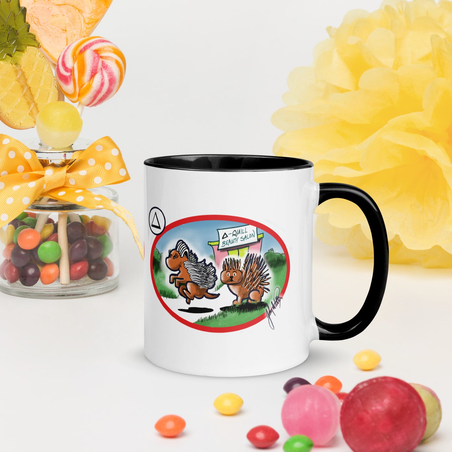 Info Mug Greek Delta Porcupine