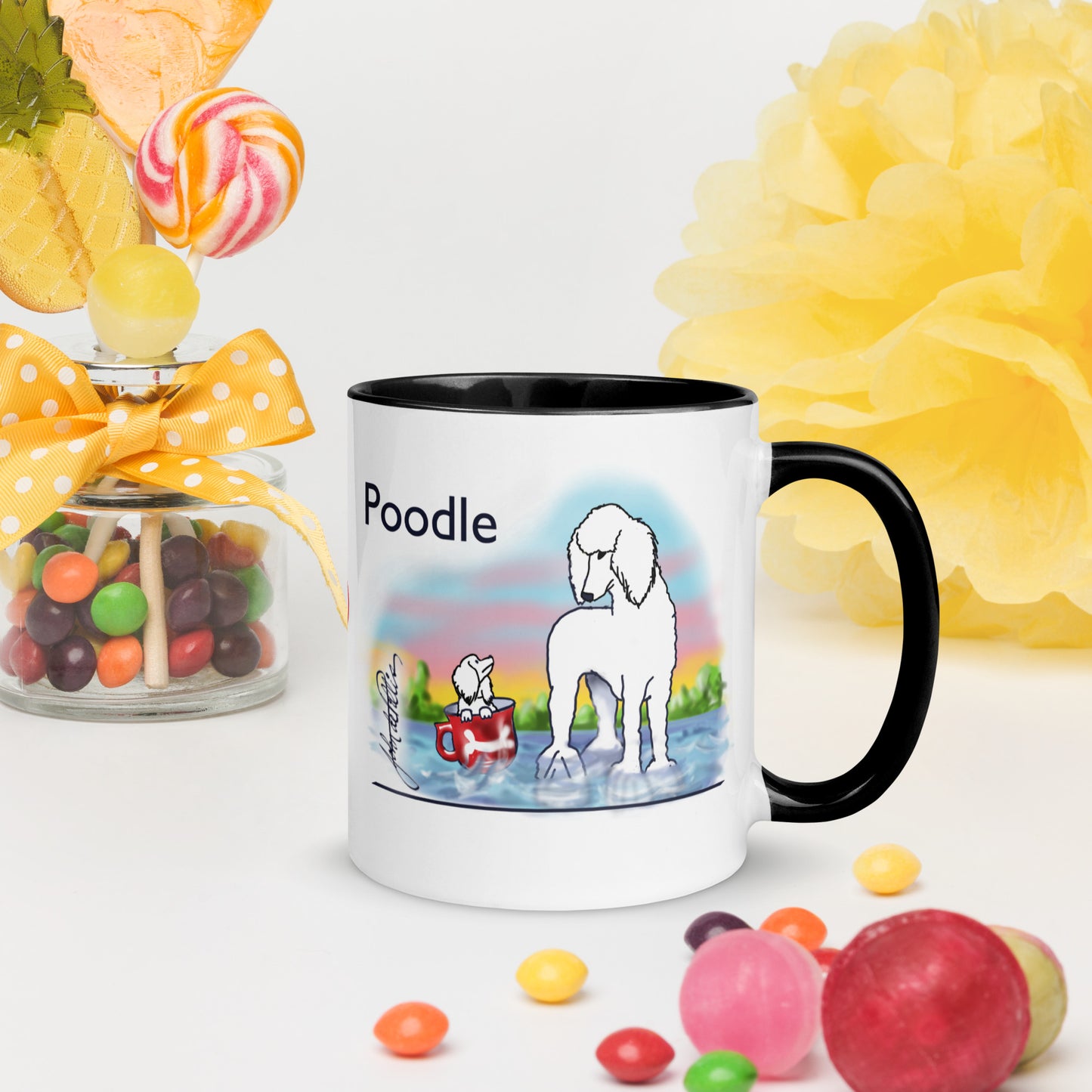 Info Mug Dog Poodle