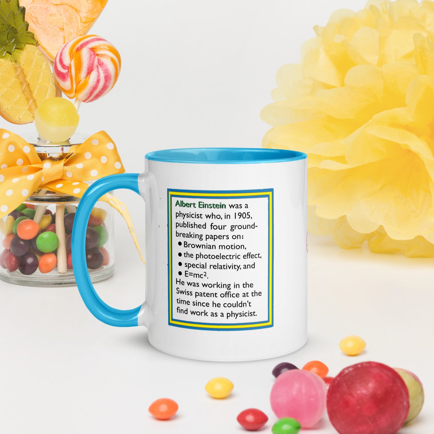 Info Mug Character Einstein