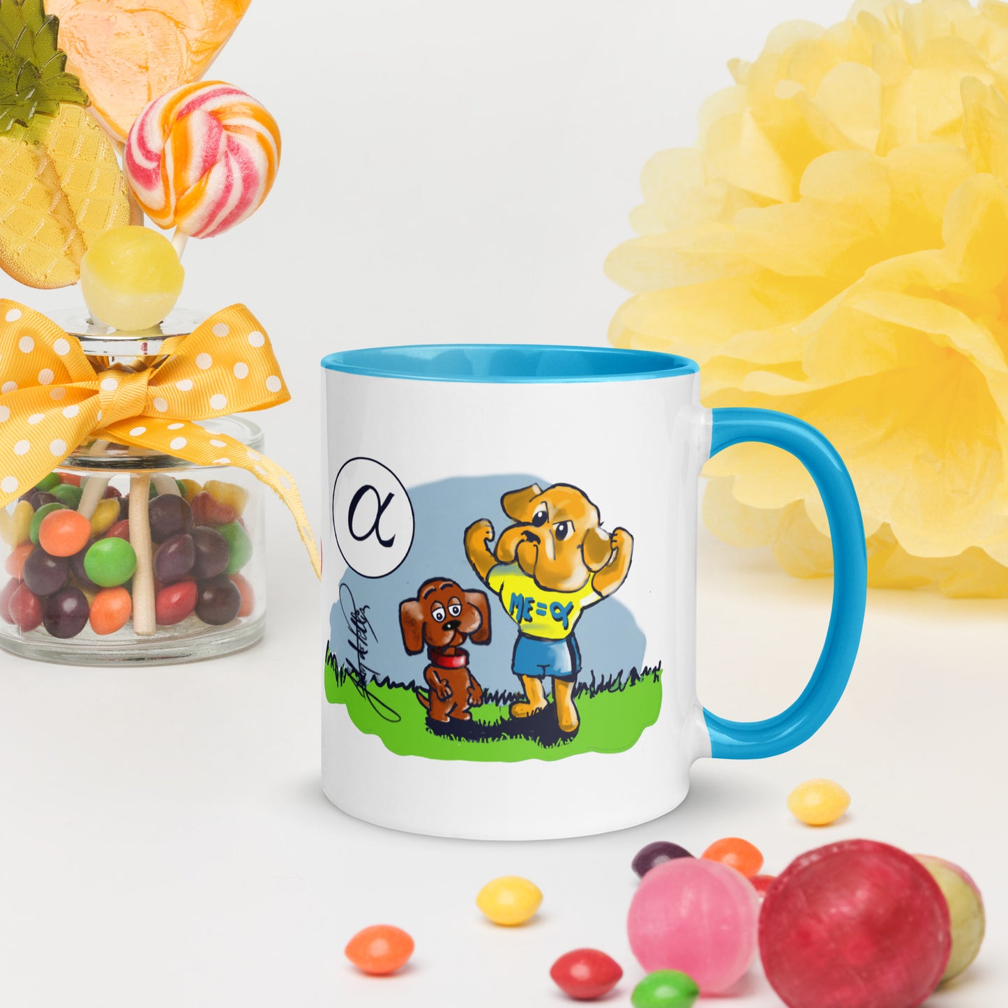 Info Mug Greek Alpha Dog