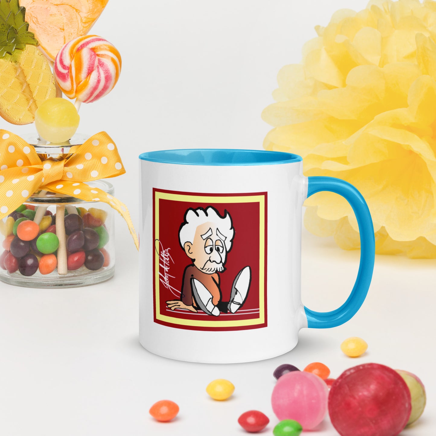 Info Mug Character Einstein