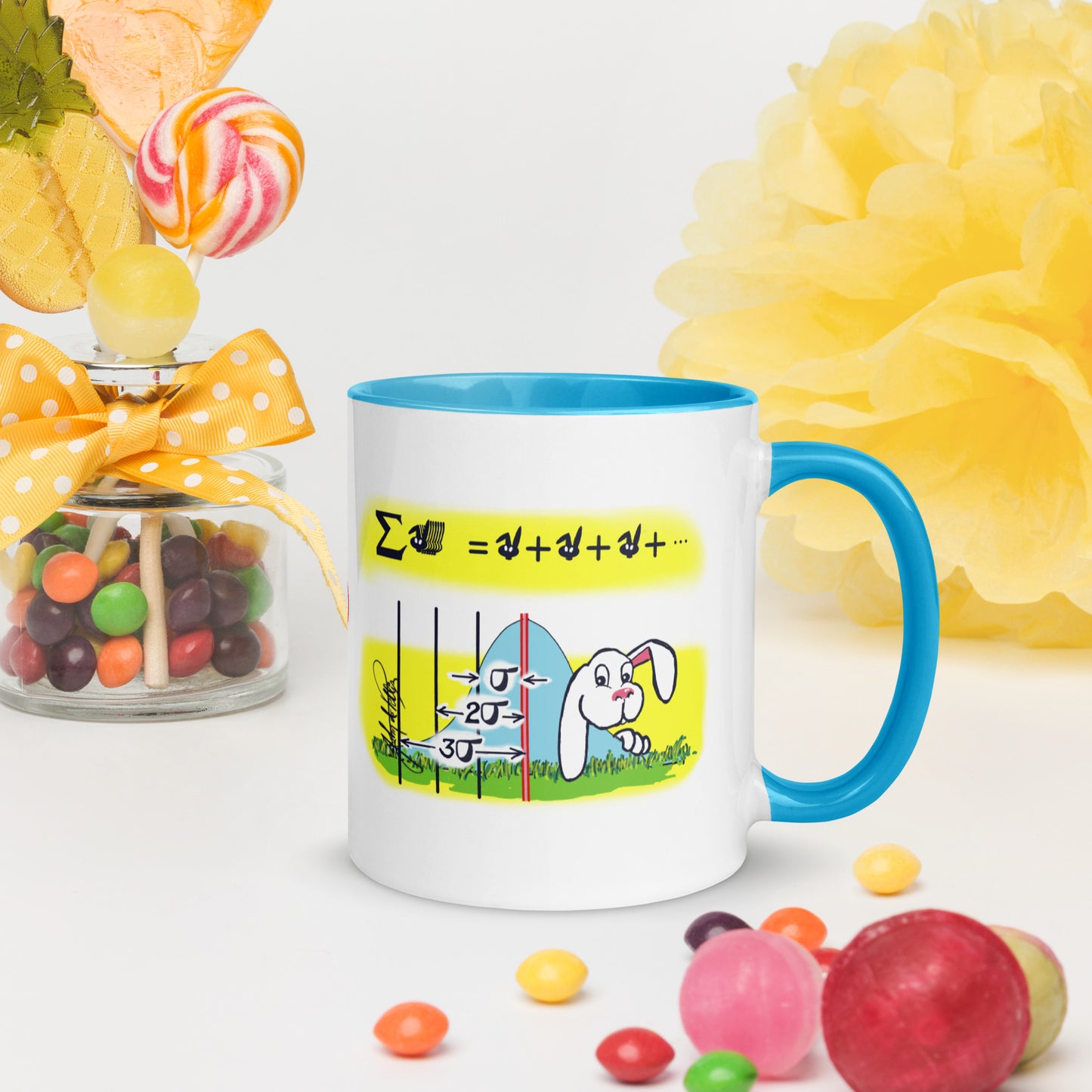 Info Mug Greek Sigma Rabbit
