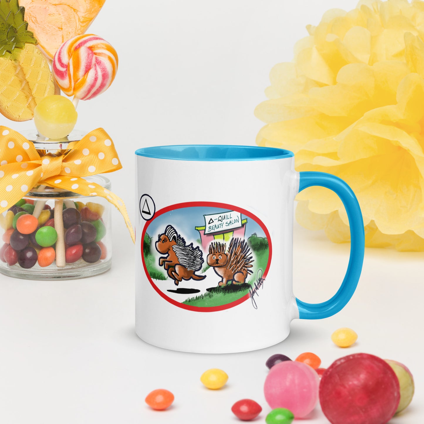 Info Mug Greek Delta Porcupine
