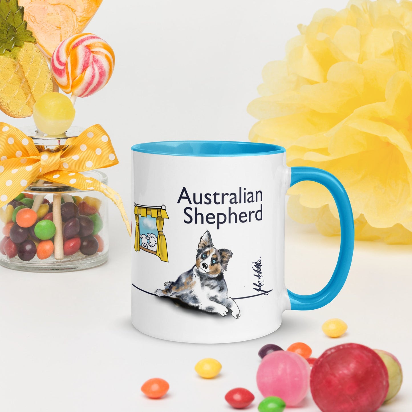 Copia de Taza Info Perro Pastor Australiano