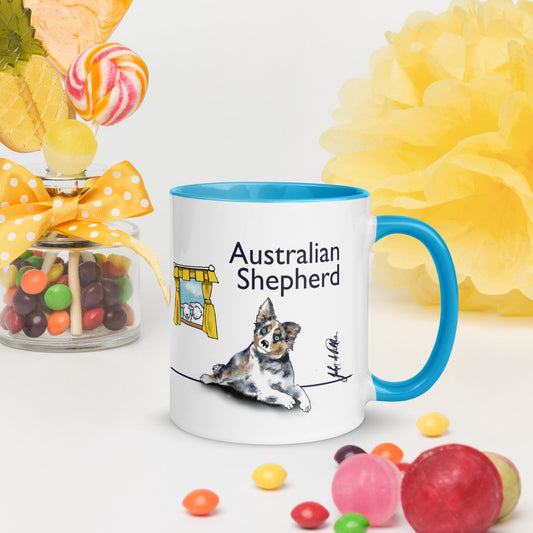 Info Mug Dog Australian Shepherd