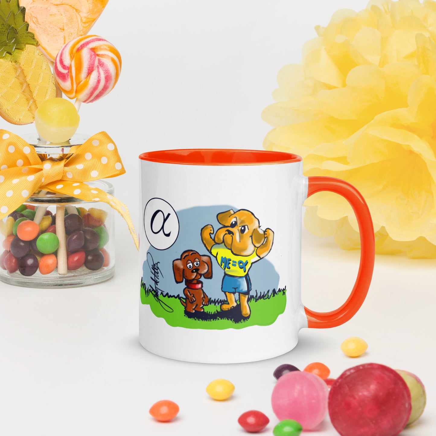 Info Mug Greek Alpha Dog