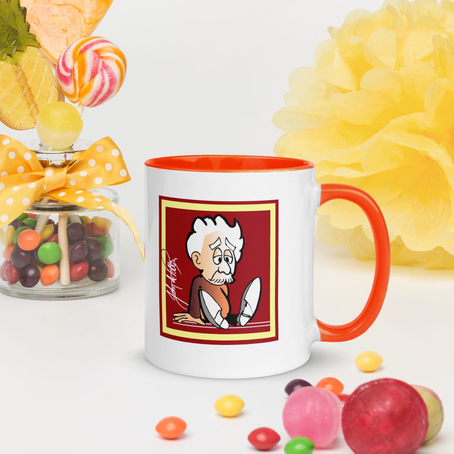 Info Mug Character Einstein