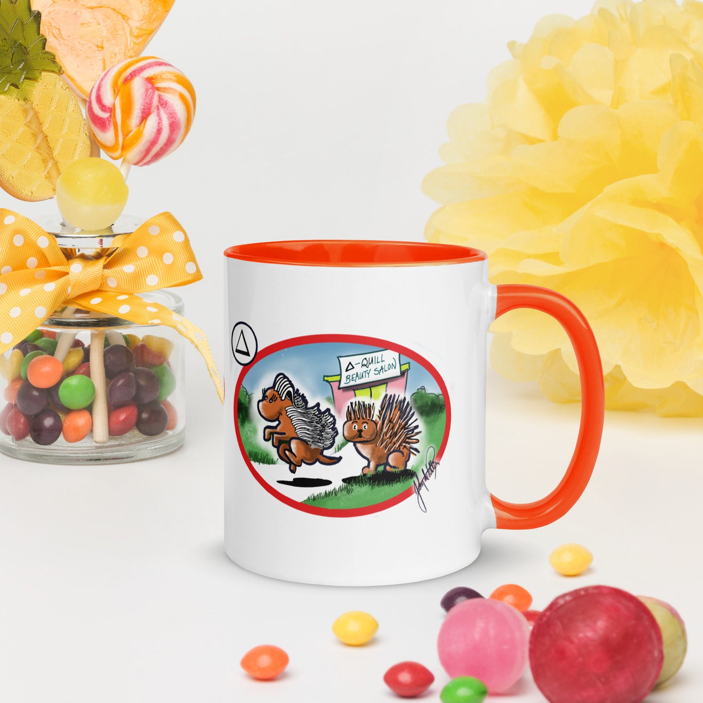 Info Mug Greek Delta Porcupine
