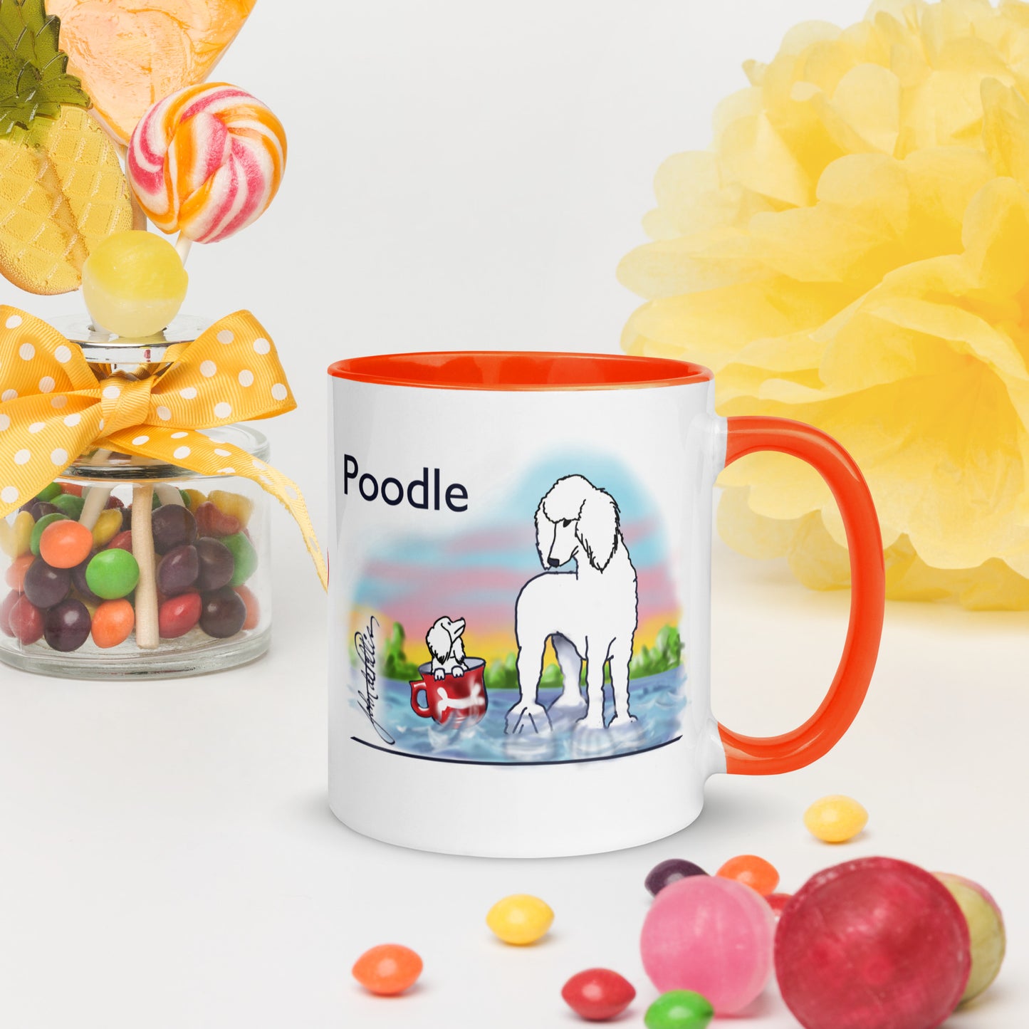 Info Mug Dog Poodle