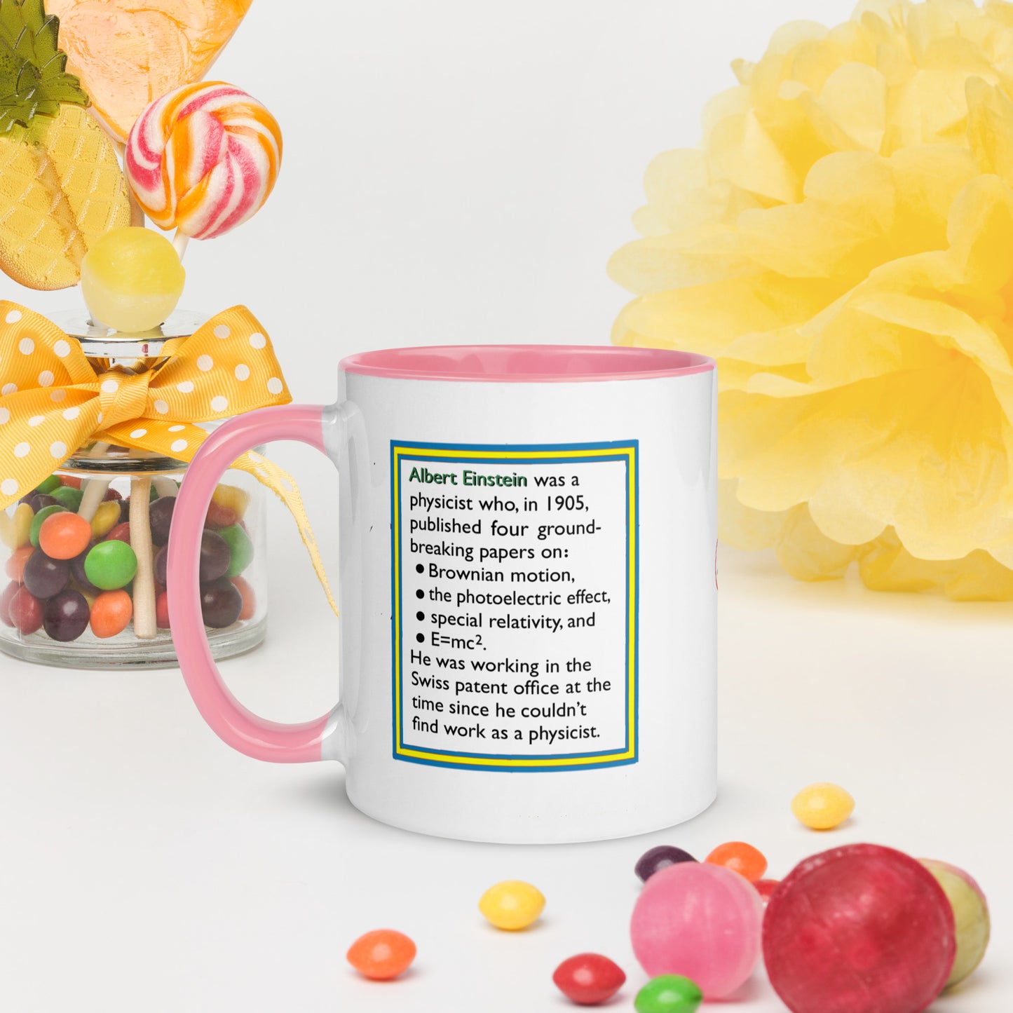 Info Mug Character Einstein