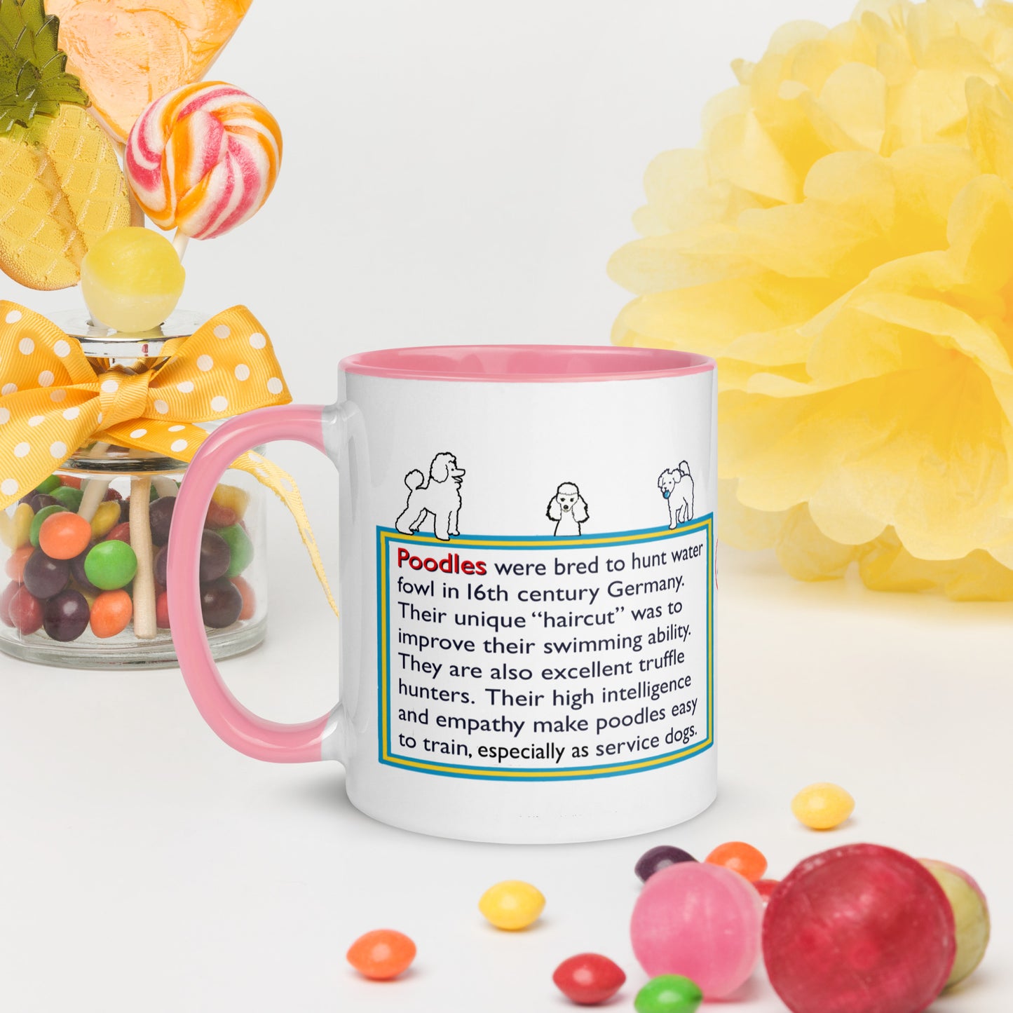 Info Mug Dog Poodle