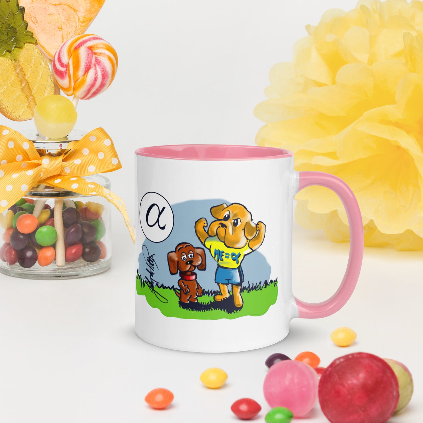 Info Mug Greek Alpha Dog