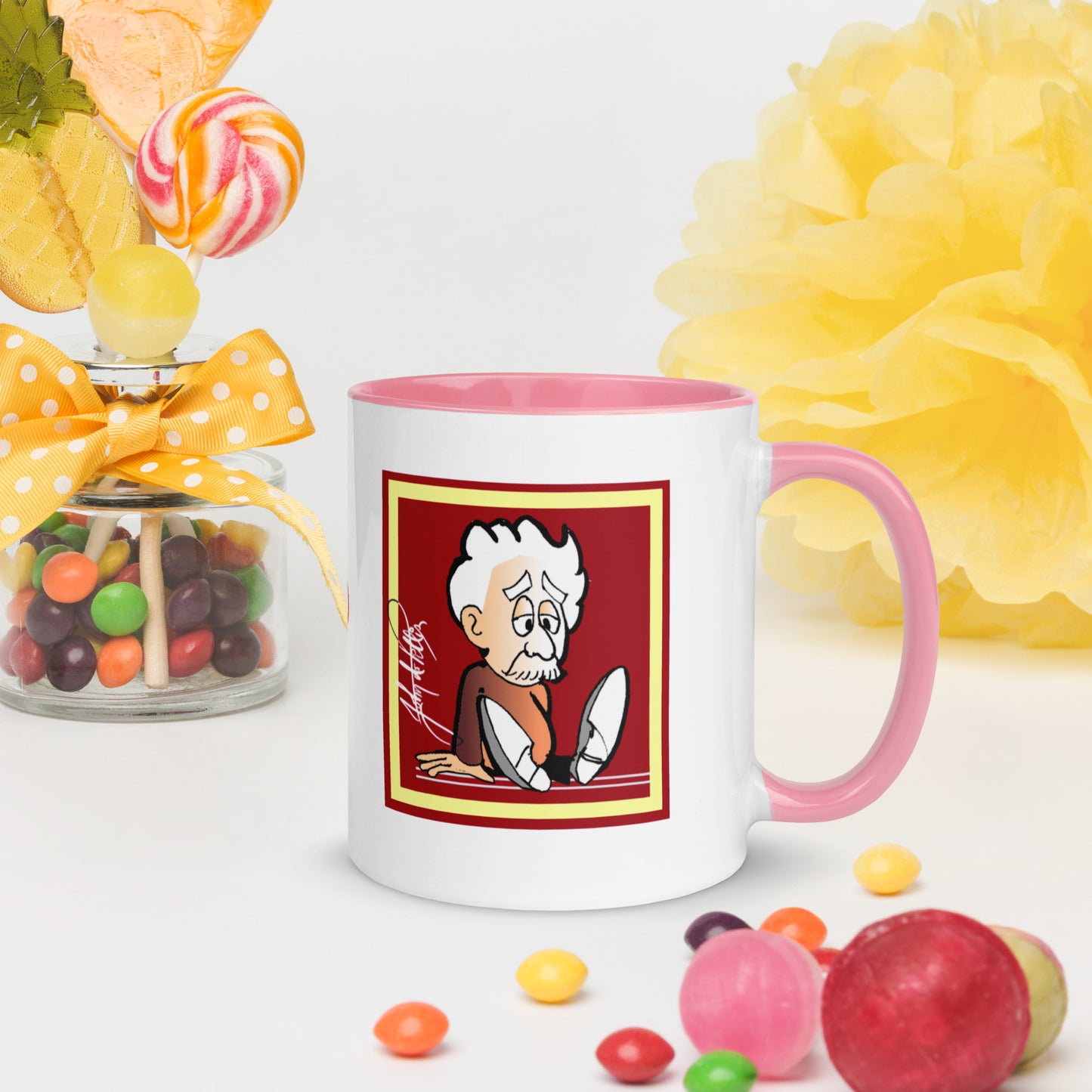 Info Mug Character Einstein