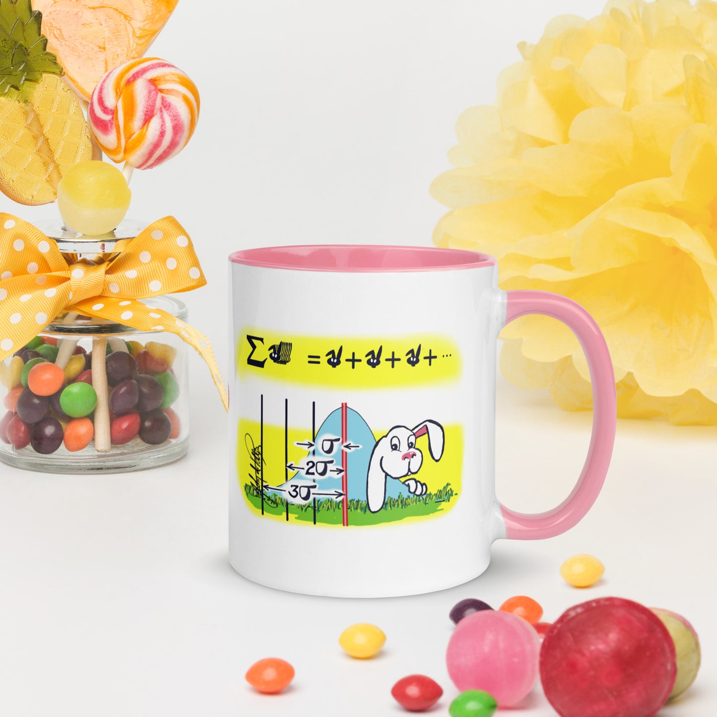 Info Mug Greek Sigma Rabbit