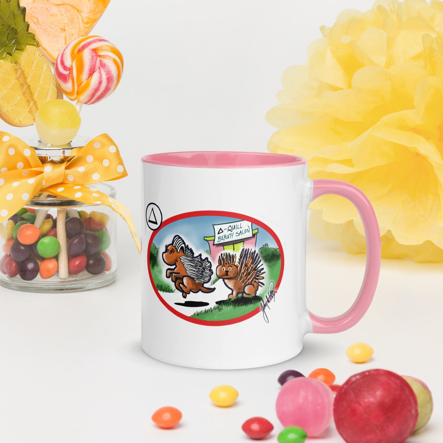 Info Mug Greek Delta Porcupine