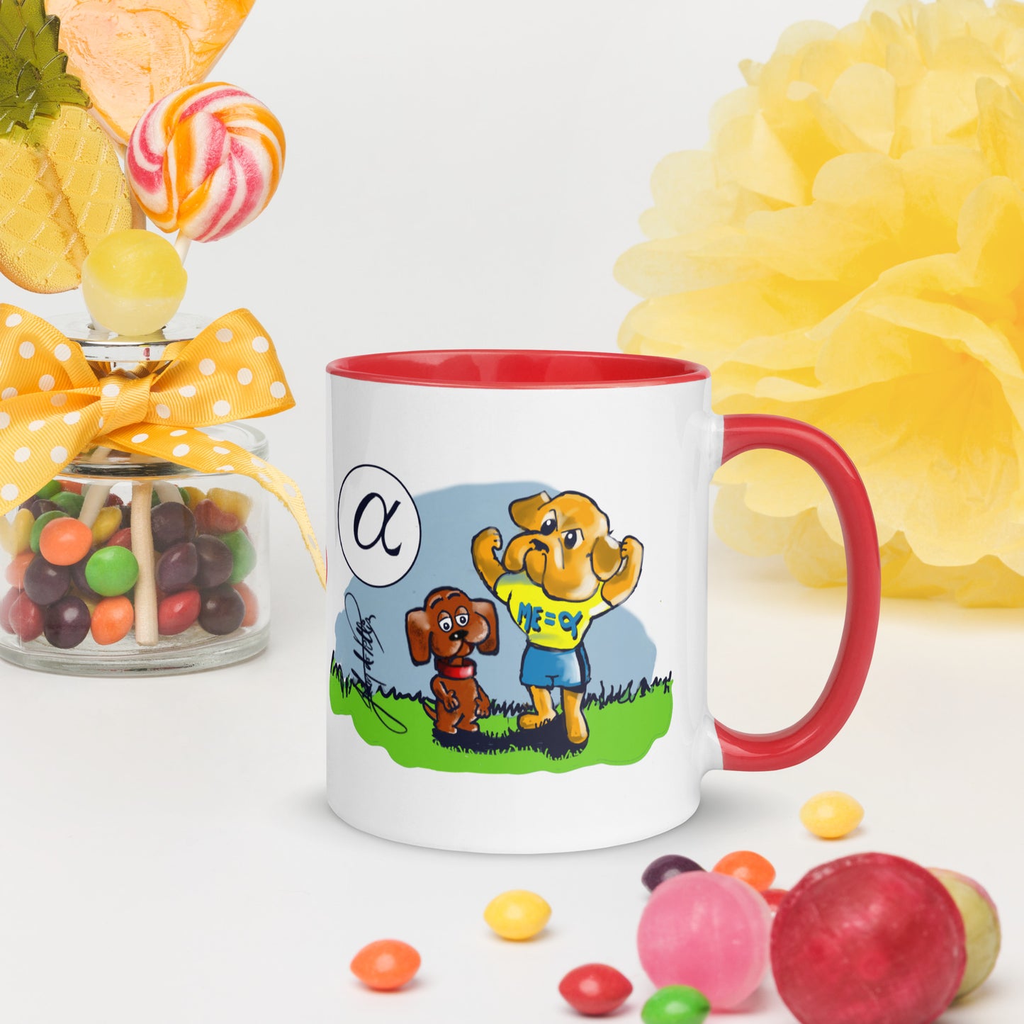 Info Mug Greek Alpha Dog