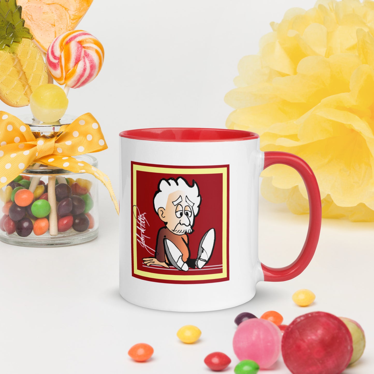 Info Mug Character Einstein