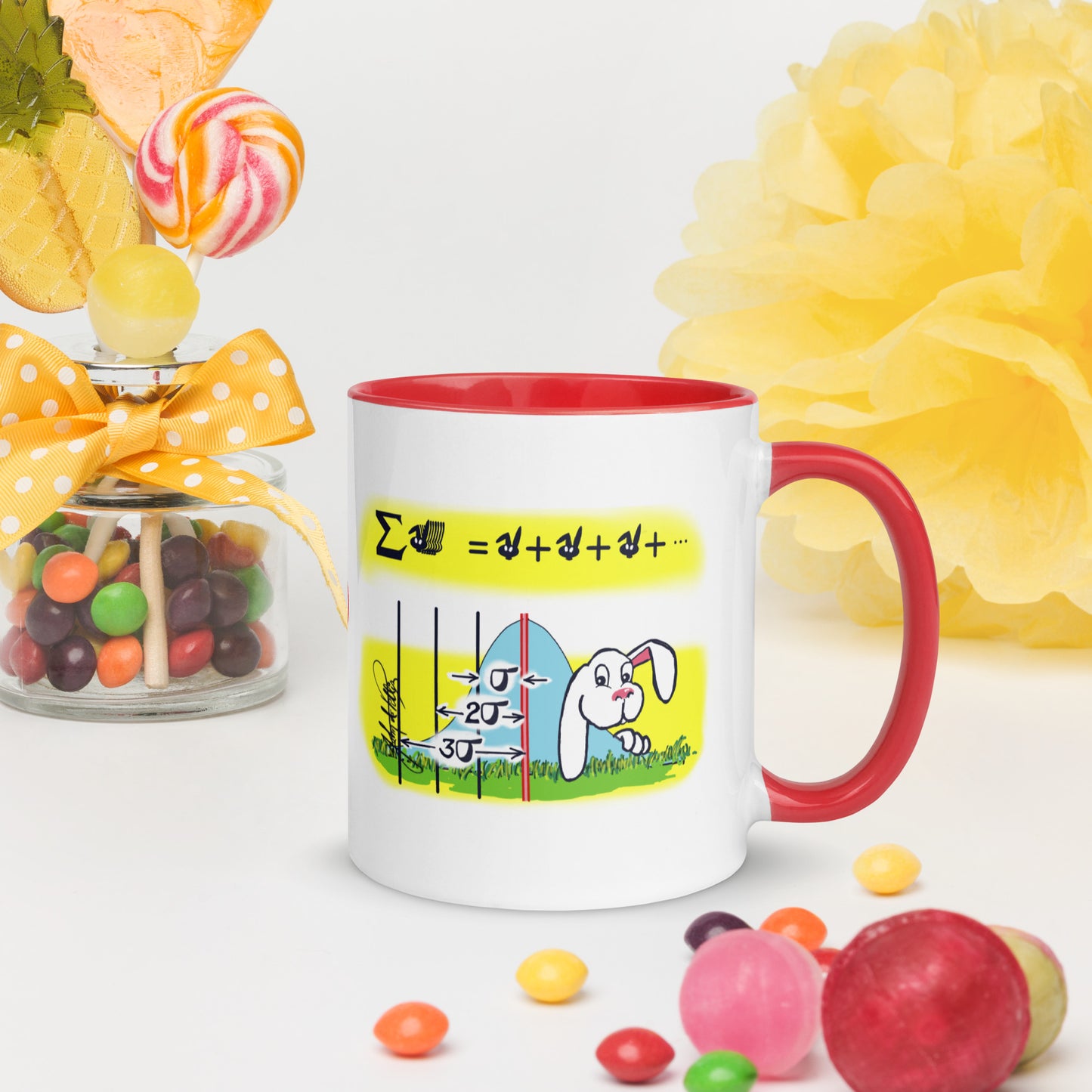 Info Mug Greek Sigma Rabbit