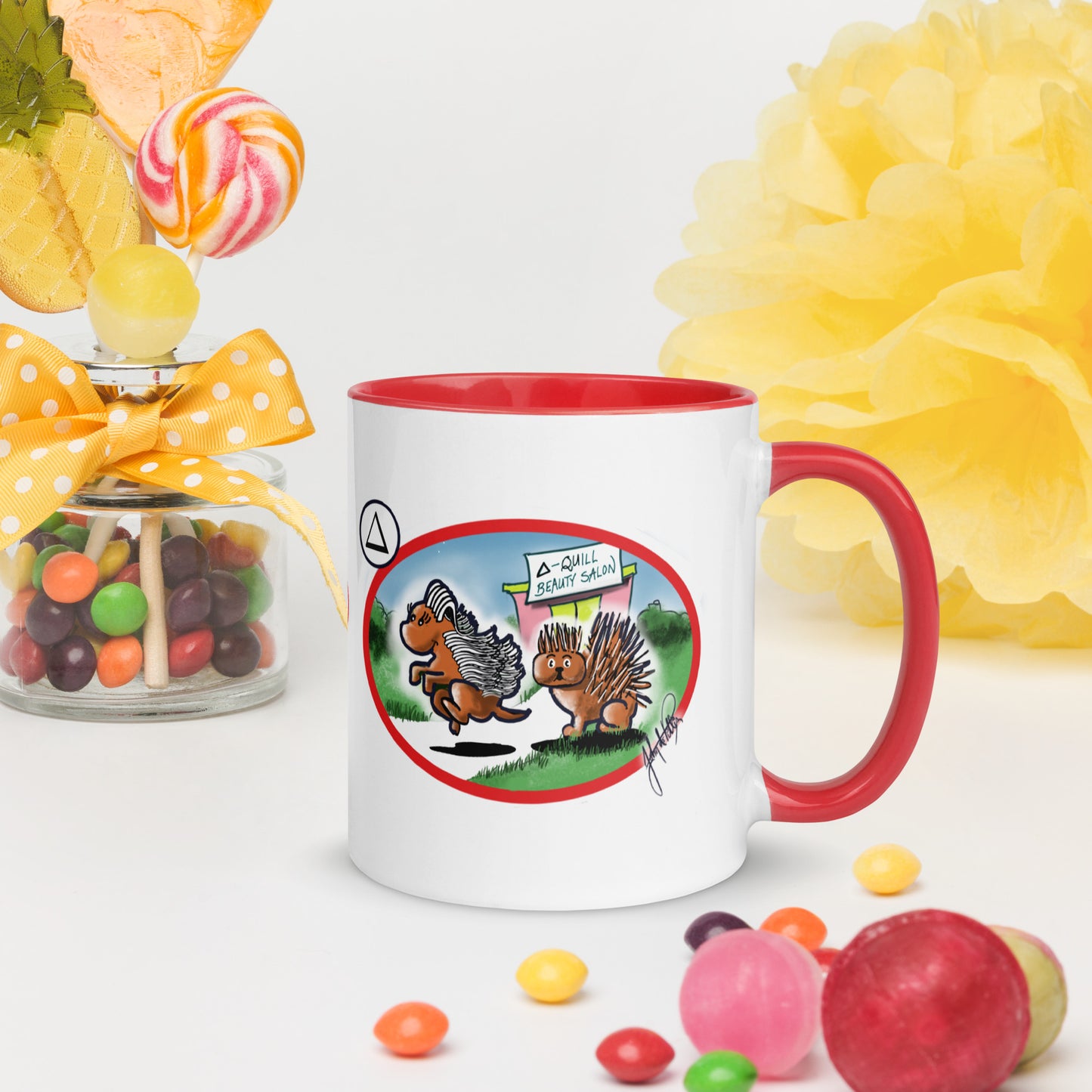 Info Mug Greek Delta Porcupine