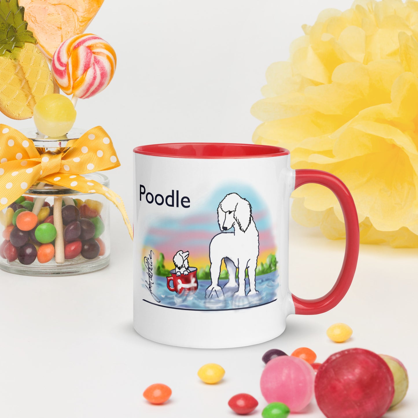 Info Mug Dog Poodle