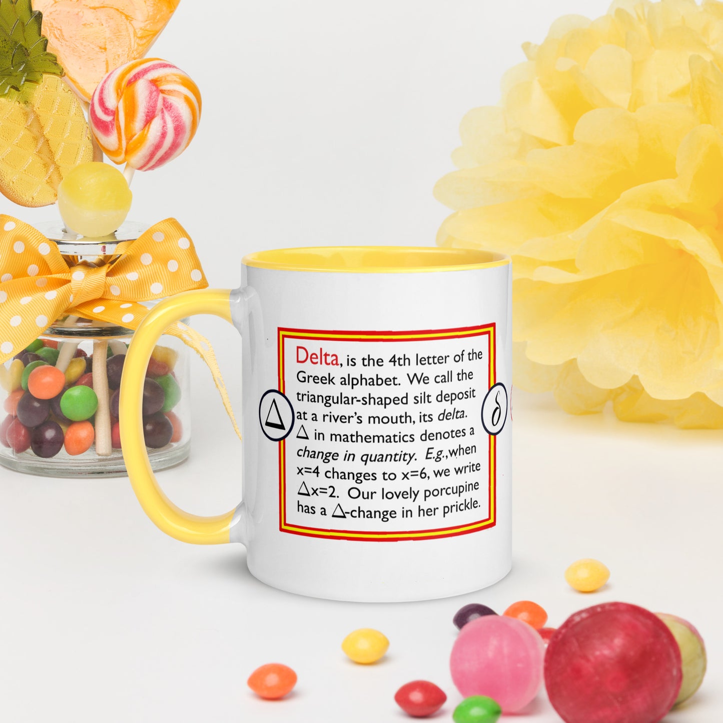 Info Mug Greek Delta Porcupine