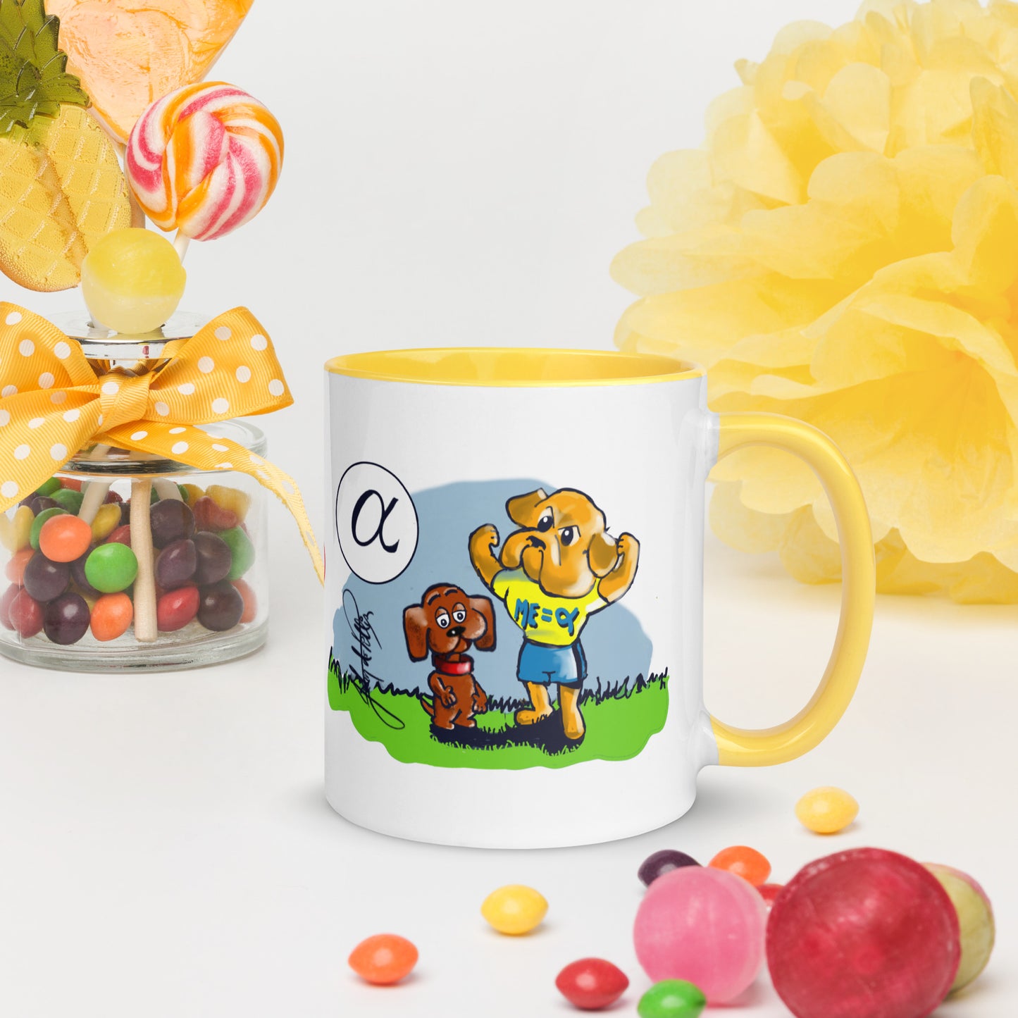 Info Mug Greek Alpha Dog