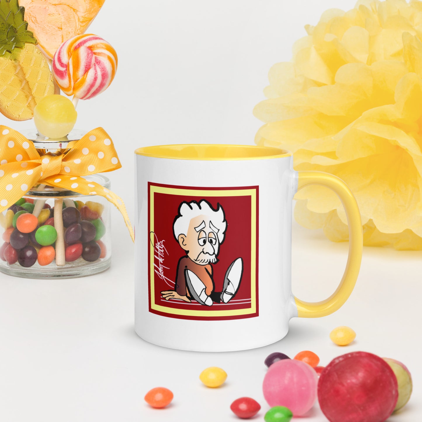 Info Mug Character Einstein