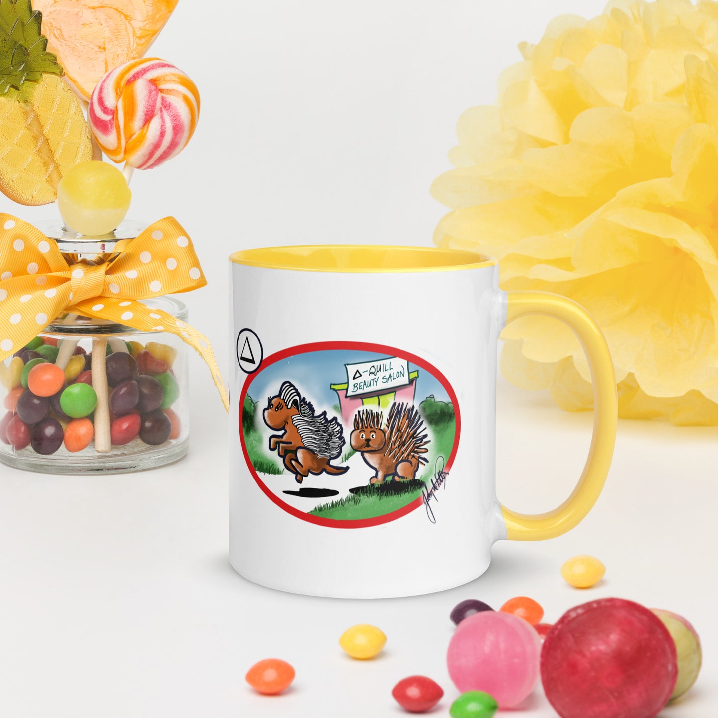 Info Mug Greek Delta Porcupine