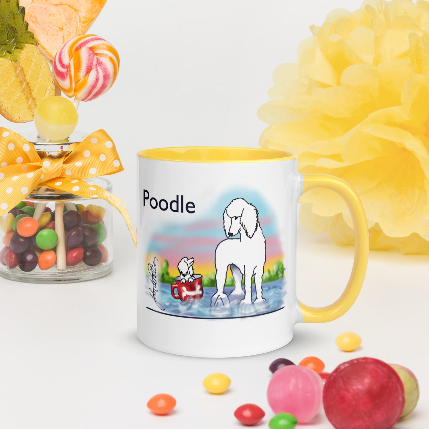Info Mug Dog Poodle