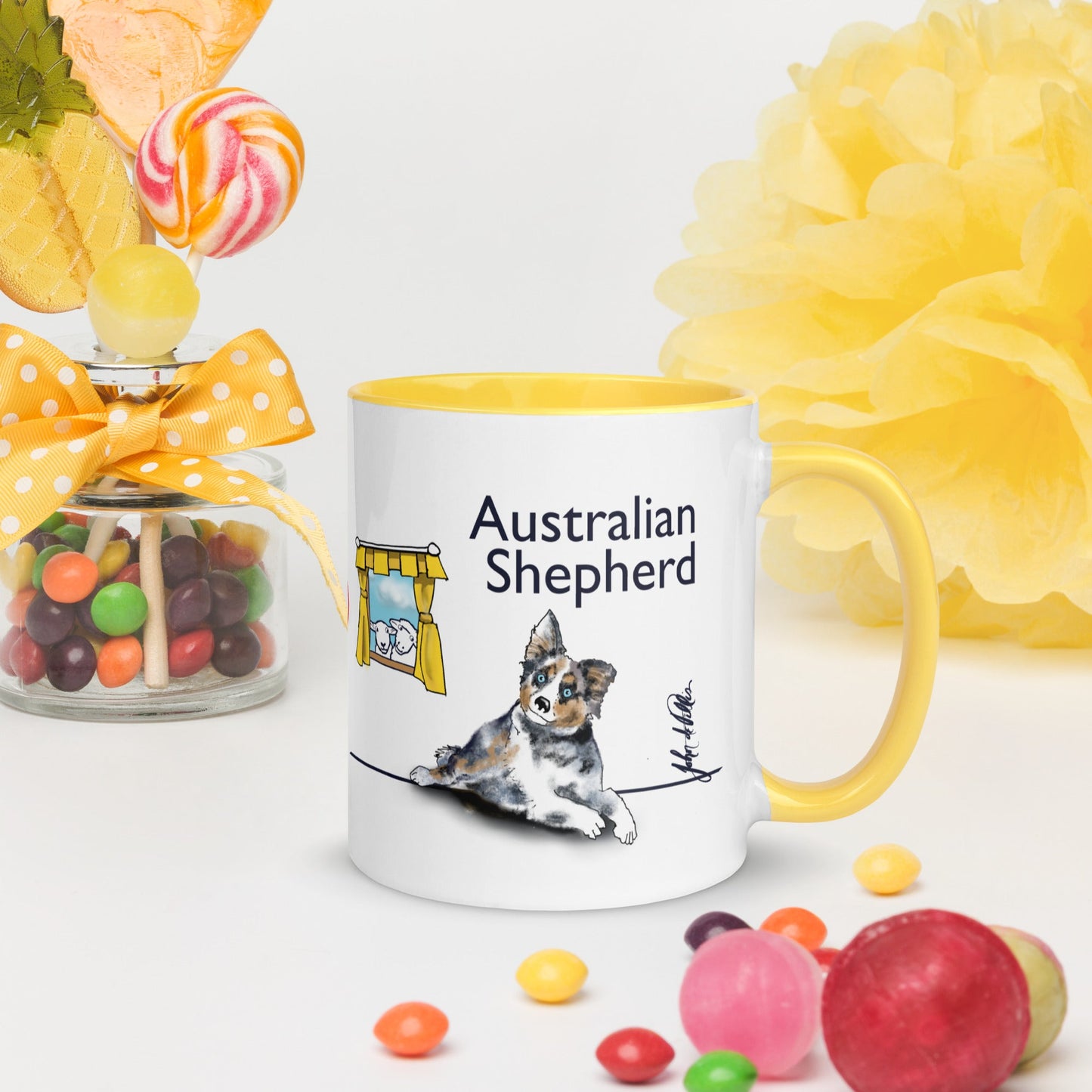 Copia de Taza Info Perro Pastor Australiano