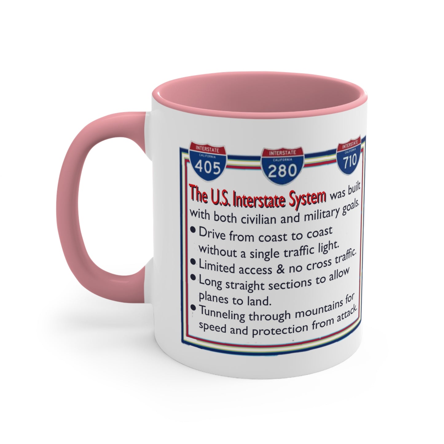 Info Mug: EVENT U.S. Interstate Highway System