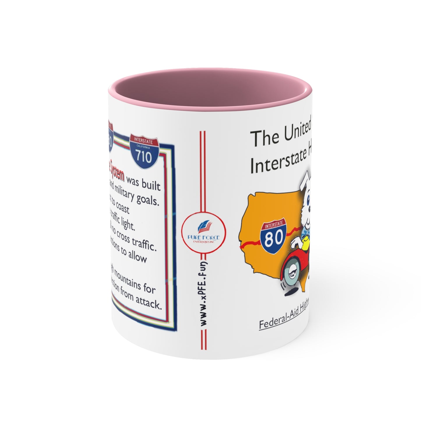 Info Mug: EVENT U.S. Interstate Highway System