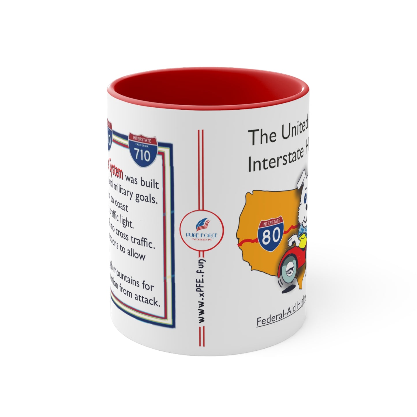 Info Mug: EVENT U.S. Interstate Highway System