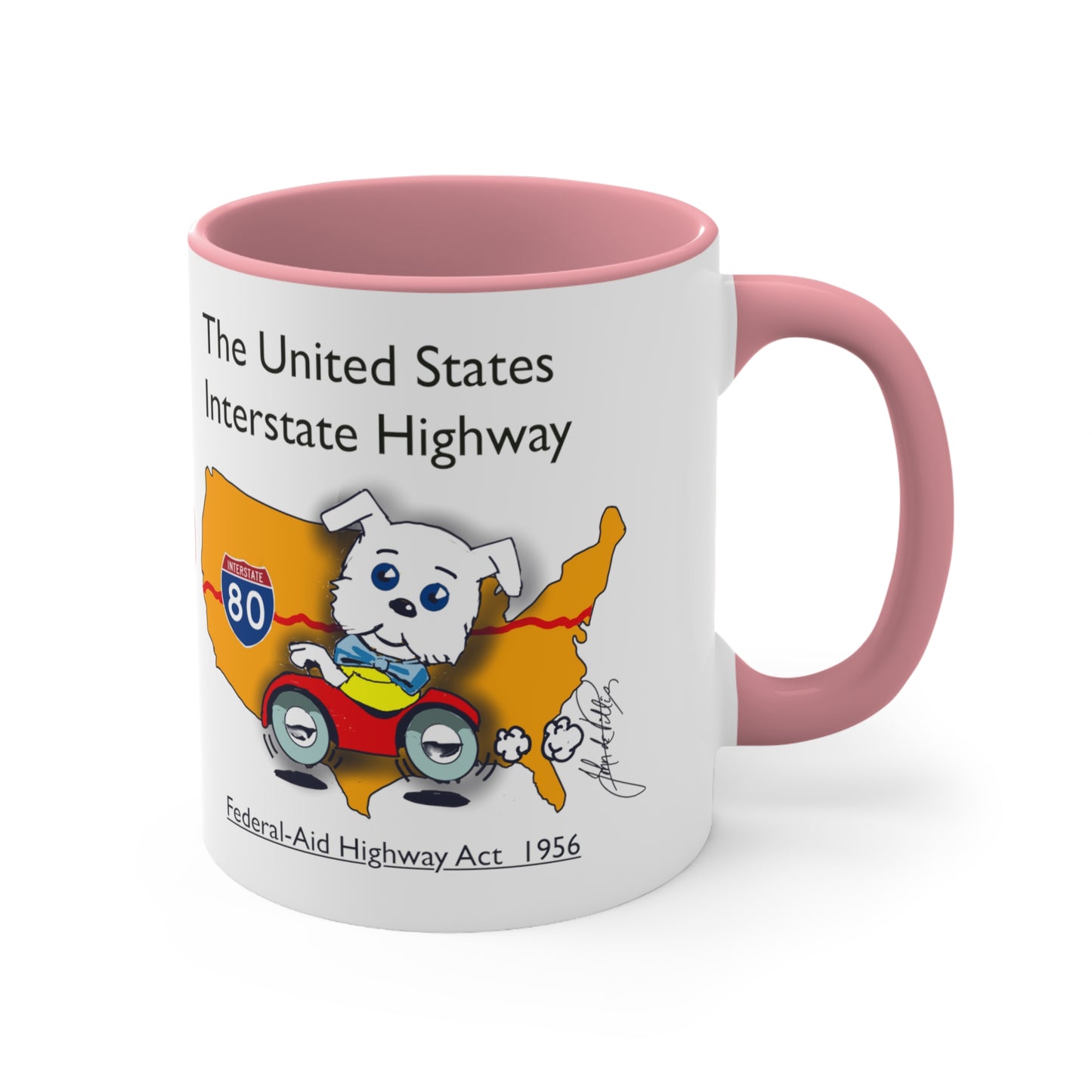 Info Mug: EVENT U.S. Interstate Highway System