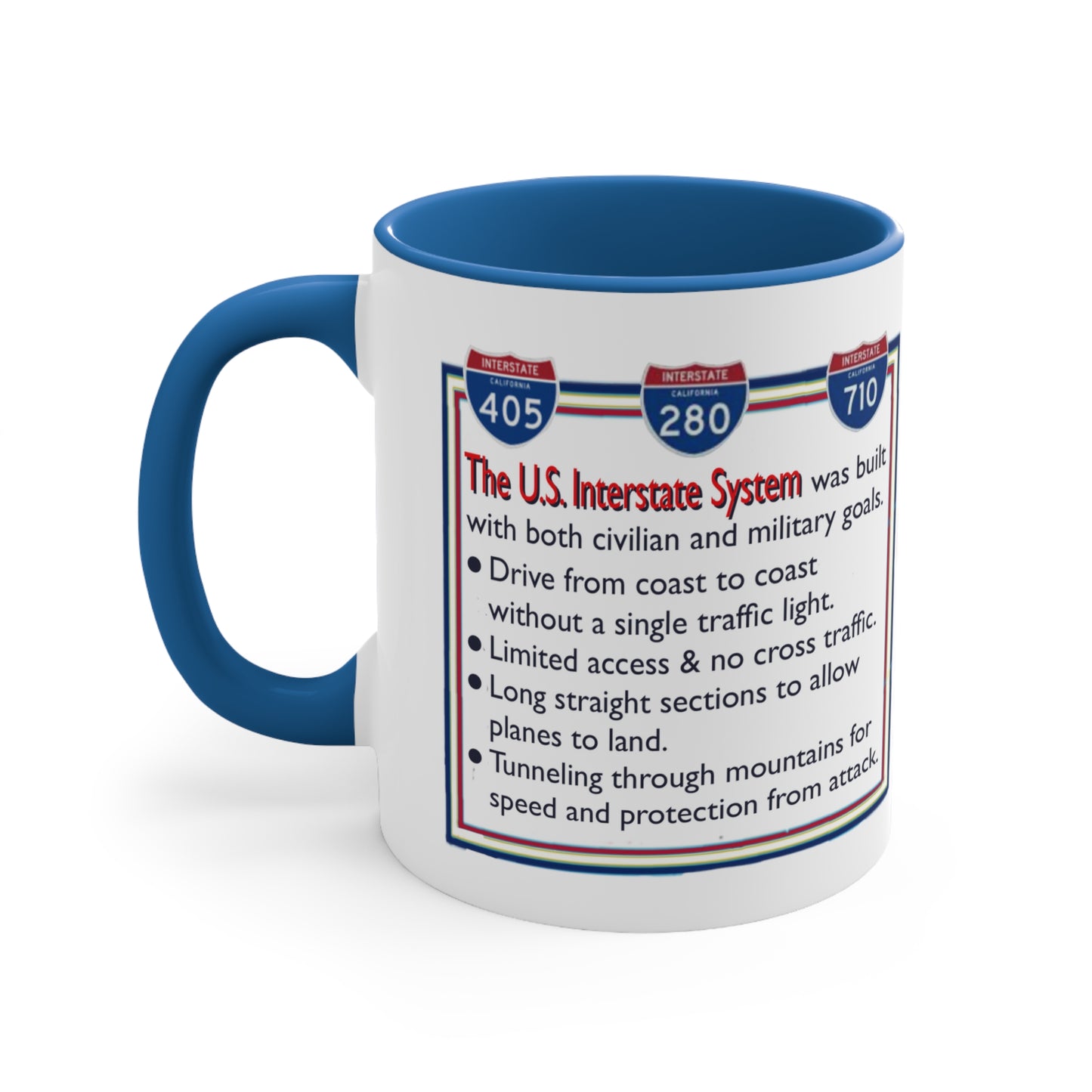 Info Mug: EVENT U.S. Interstate Highway System