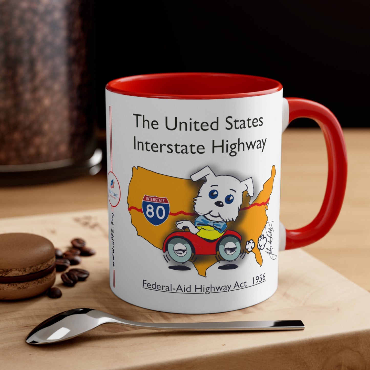 Info Mug: EVENT U.S. Interstate Highway System